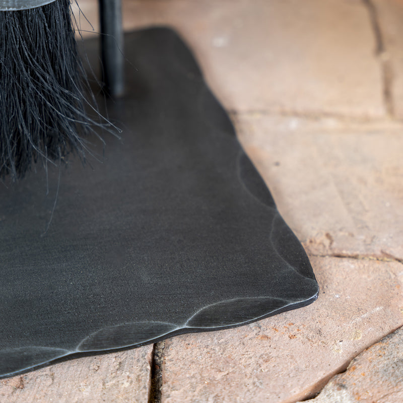 Hand Forged Leaf Fireside Companion Set.