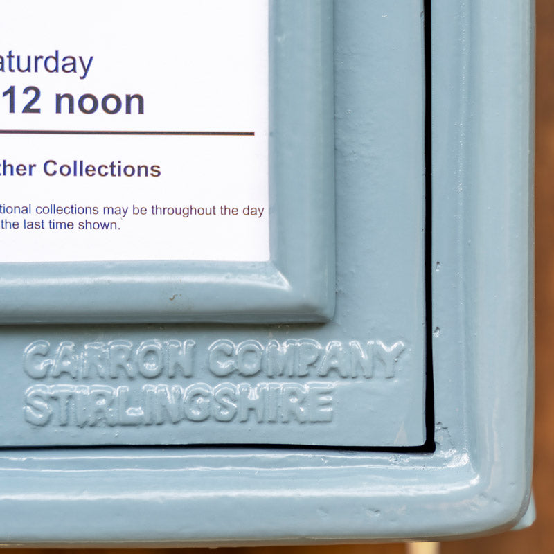 Livid Grey ER Wall Mounted Post Box.