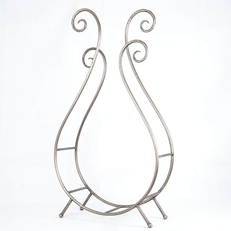 Large Handmade Indoor Log Storage Holder.