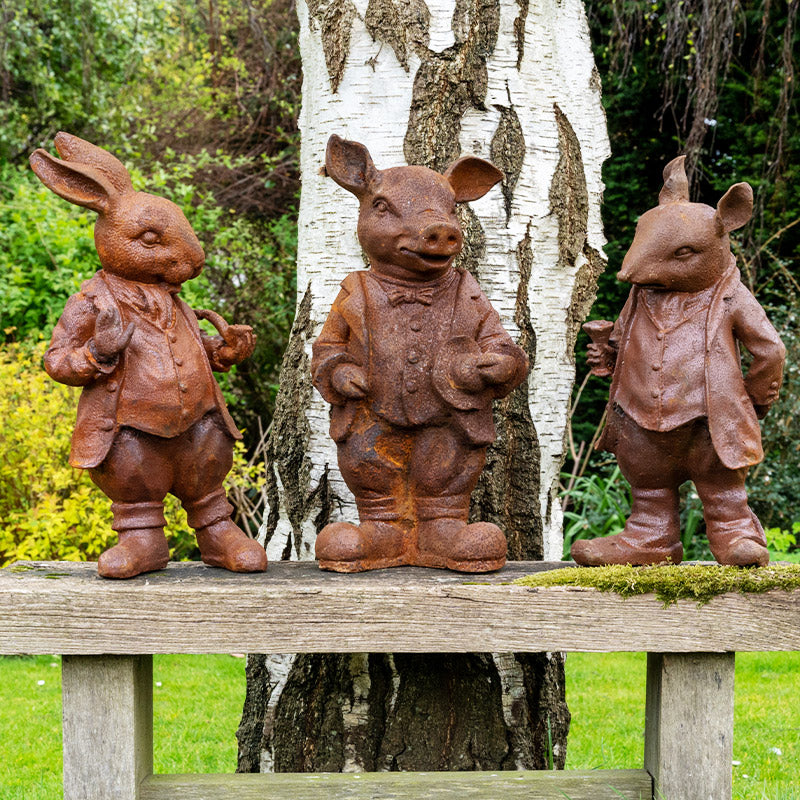 Mr Rabbit Garden Statue.