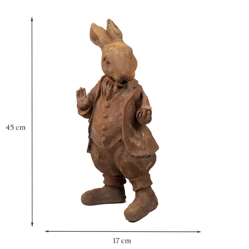 Mr Rabbit Garden Statue.
