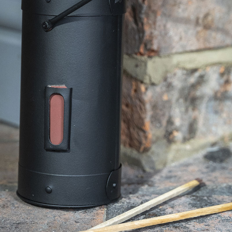 Matchstick Holder - Black.