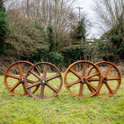 Cast Iron Shepherds Hut Wheel 20 Inches.