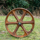 Cast Iron Shepherds Hut Wheel 20 Inches.