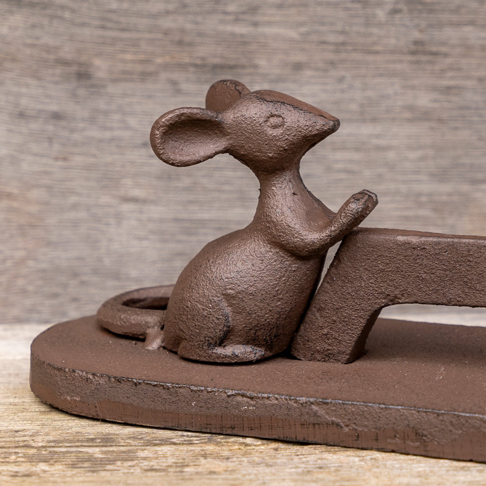 Cast Iron Mice Boot Scraper.