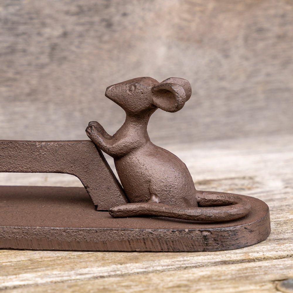 Cast Iron Mice Boot Scraper.