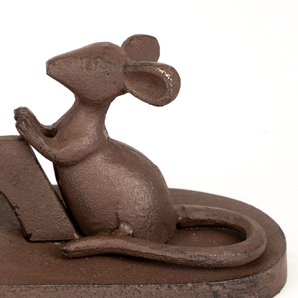 Cast Iron Mice Boot Scraper.