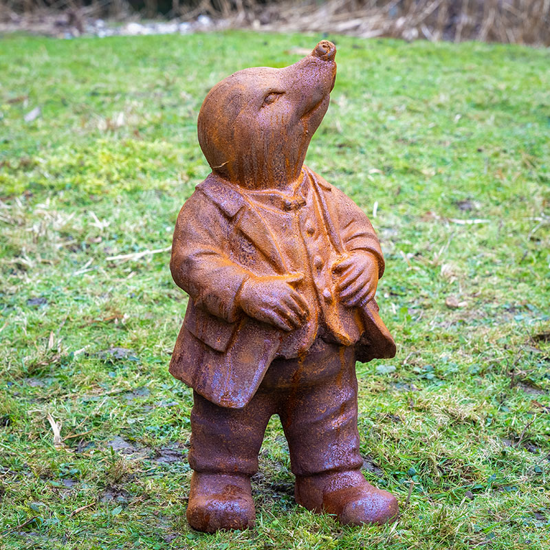 Mr Mole Garden Statue | Wind in the Willows Character.