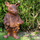 Mr Pig Statue.