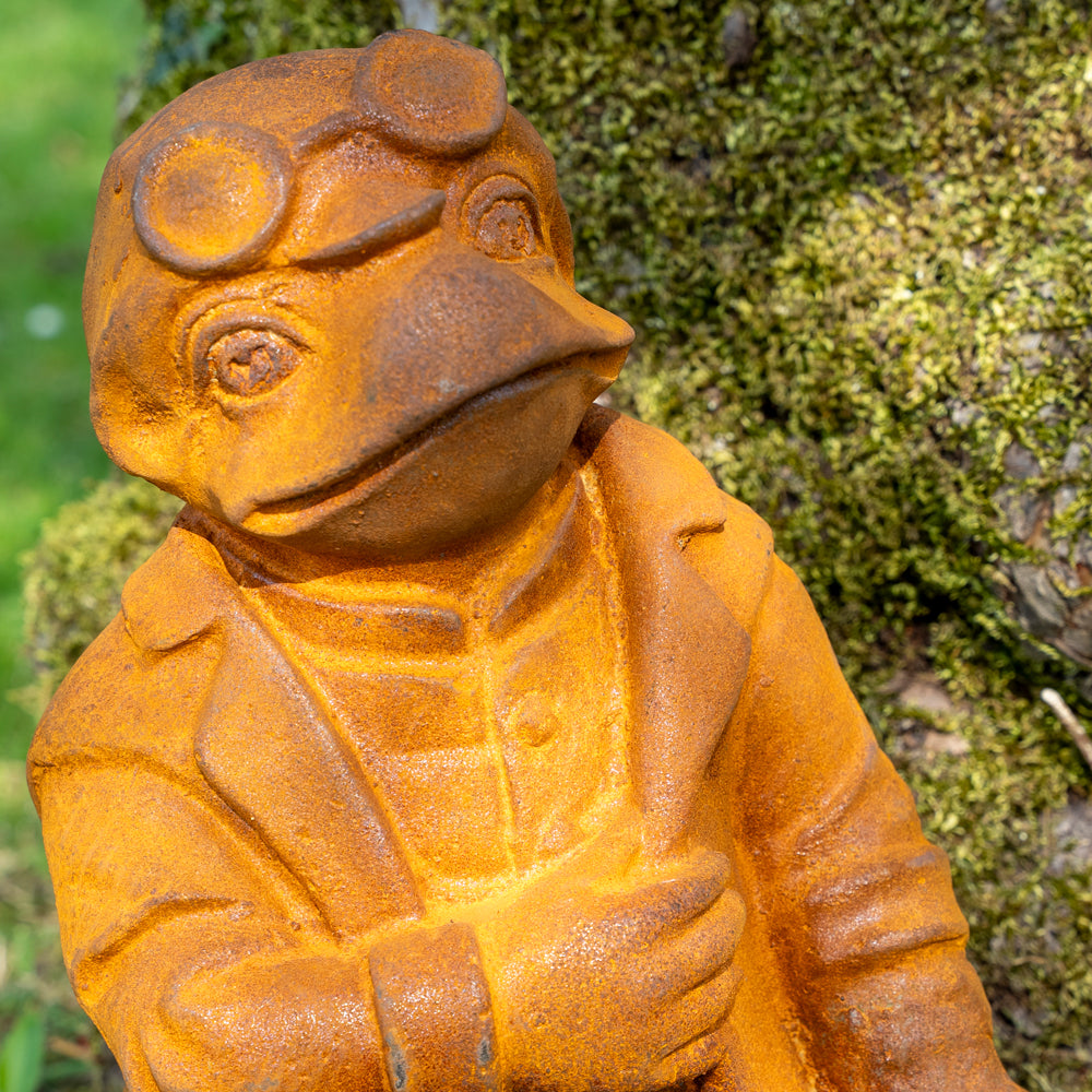 Mr Toad Garden Statue Wind in the Willows Fictional Character.