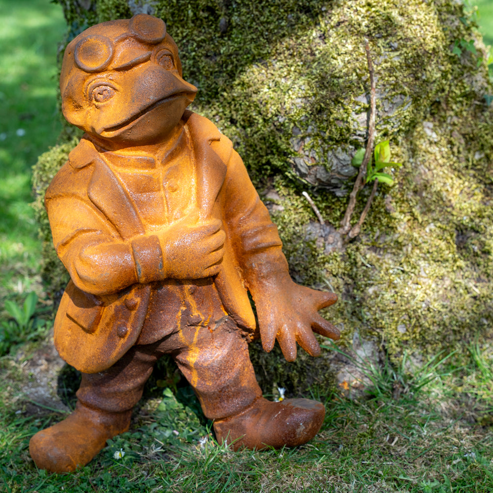 Mr Toad Garden Statue Wind in the Willows Fictional Character.