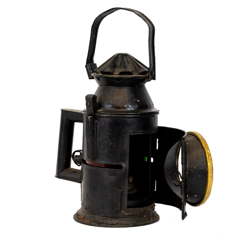 Original Old Vintage Railway Lamp.