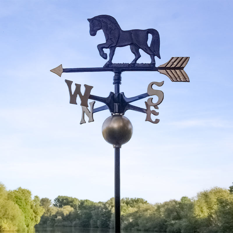 Outdoor Horse Weathervane.