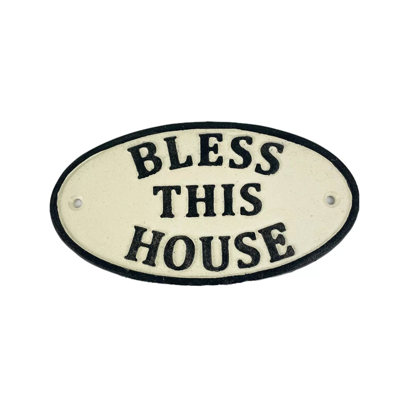 Bless This House Small Welcoming Sign.