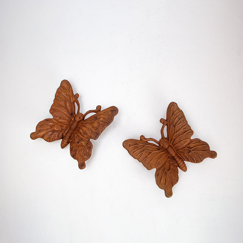 Pair of Butterfly Ornaments.