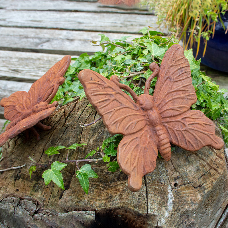 Pair of Butterfly Ornaments.