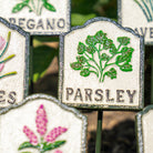 Set of Ten Herb Garden Markers.