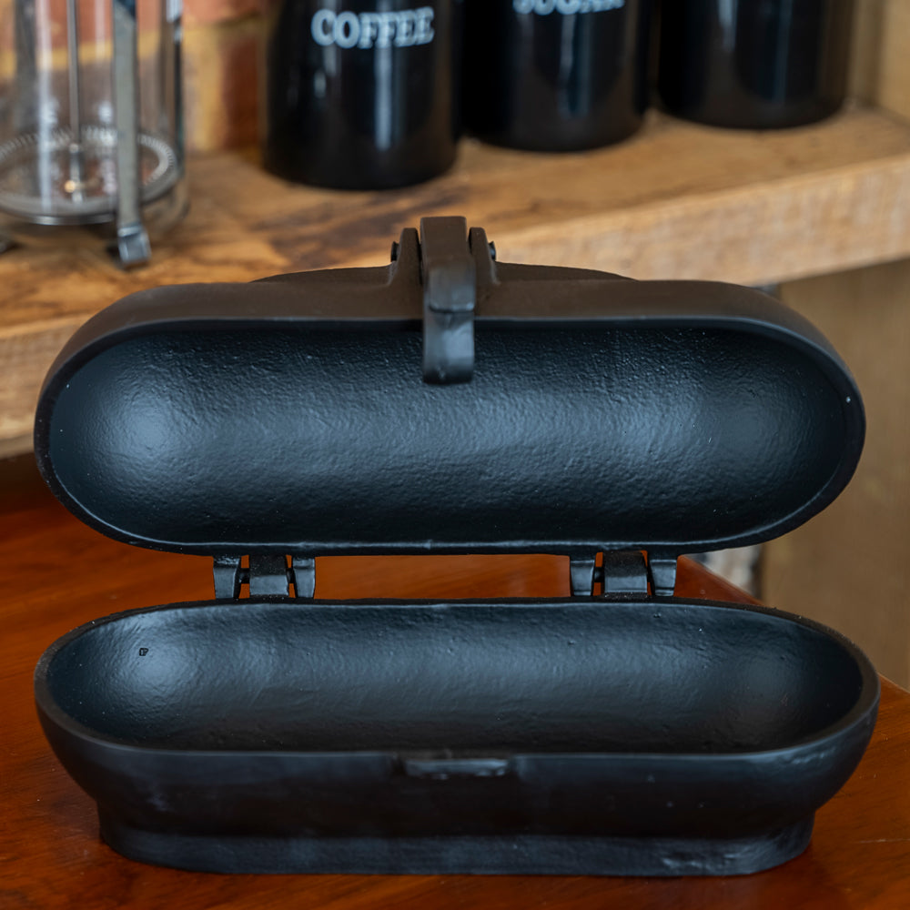 Cast Iron Potato Cooker.