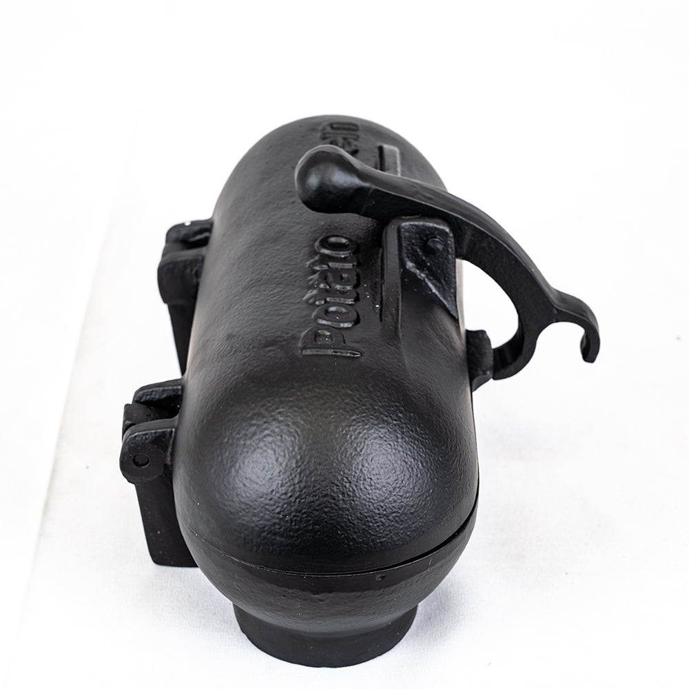 Cast Iron Potato Cooker.