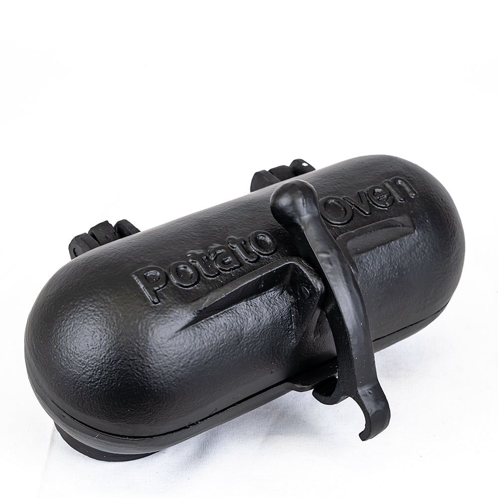 Cast Iron Potato Cooker.