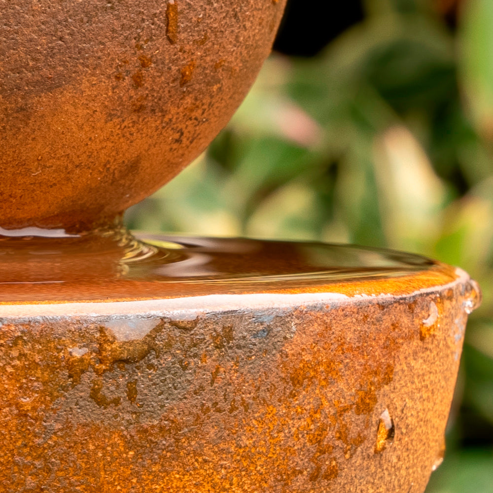 Cast Iron Rain and Water Catcher.
