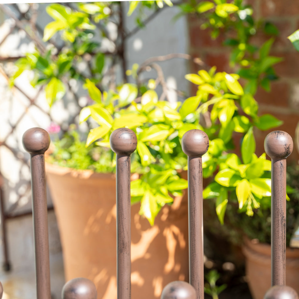 Large Rectangular Metal Welly Boot Rack.