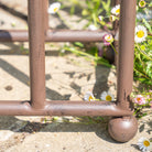 Large Rectangular Metal Welly Boot Rack.