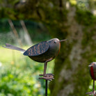 Metal Robins on Stakes Set of Three.