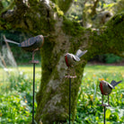 Metal Robins on Stakes Set of Three.