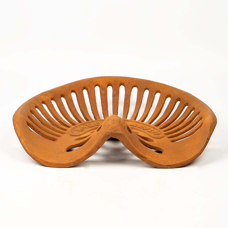 Cast Iron Outdoor Tractor Seat.