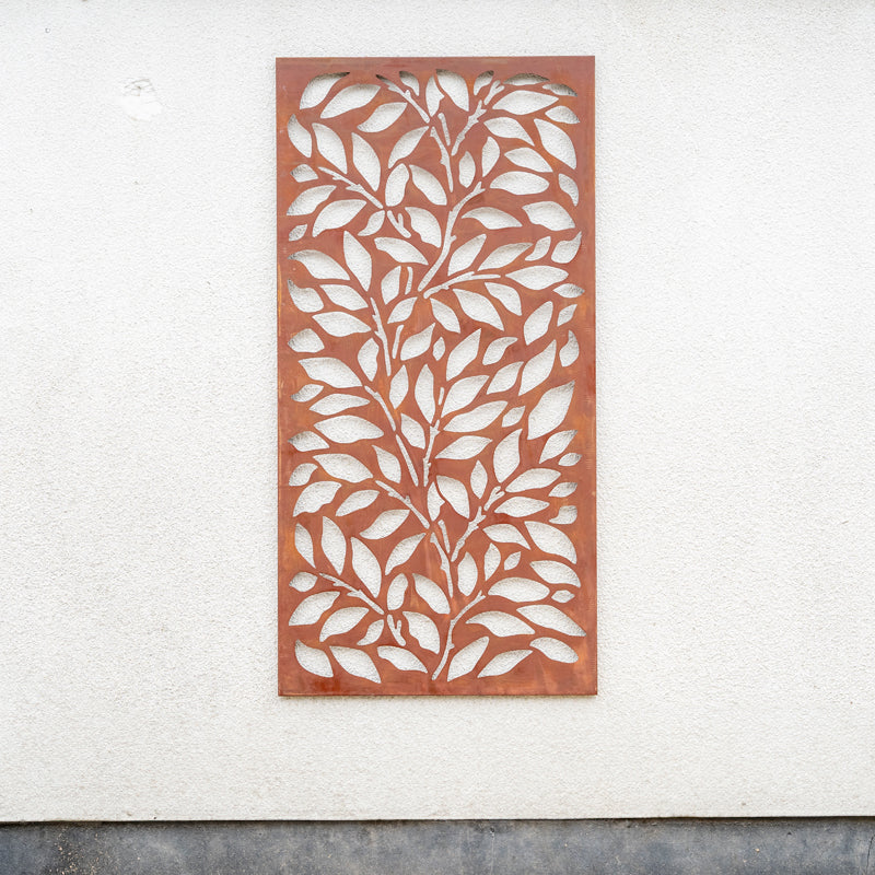 Leaves Design Garden Screen Wall Art.