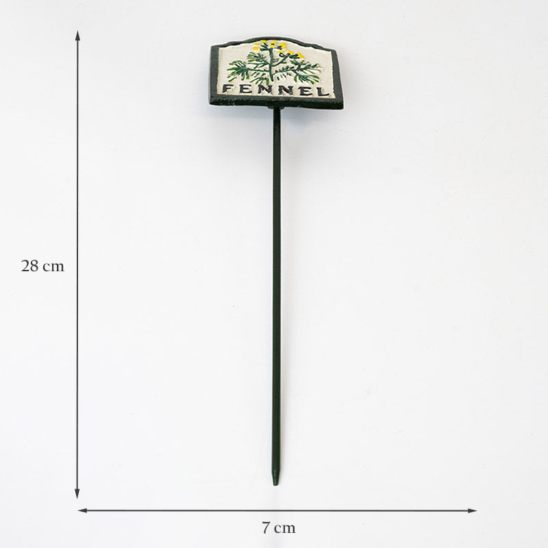 Set of Ten Herb Garden Markers.