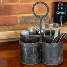Small Metal Spice Planter | Four-Section Herb Holder.