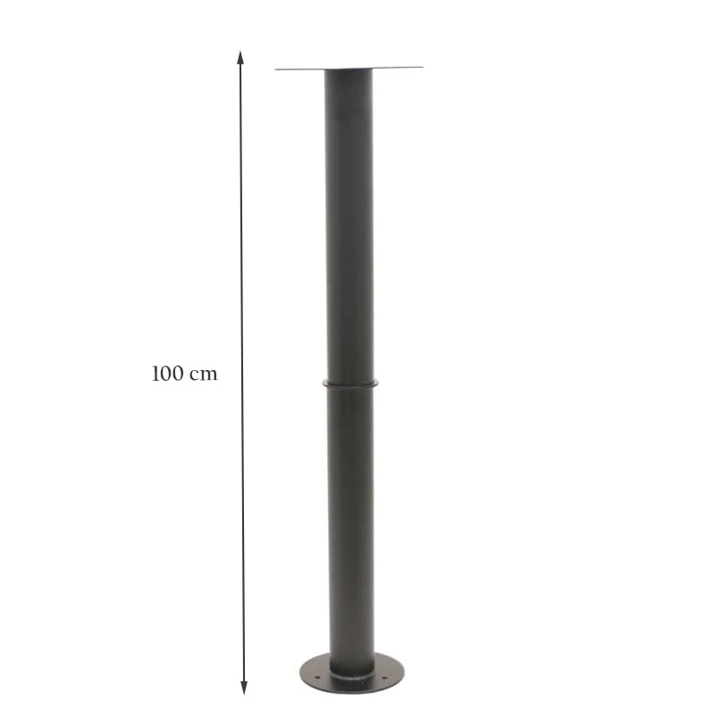 Black Irish Cast Iron Post Box.