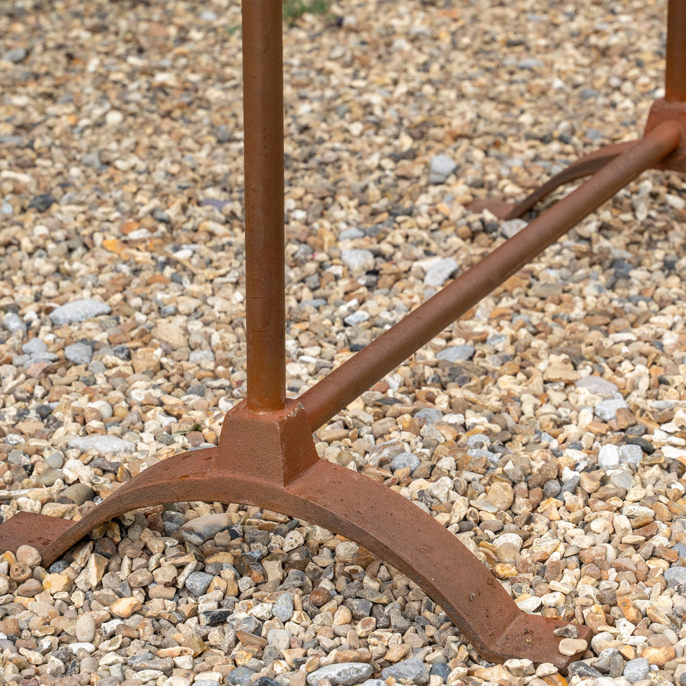 Heavy Duty Cast Iron Table Stands | Pair of Rustic Table Legs.