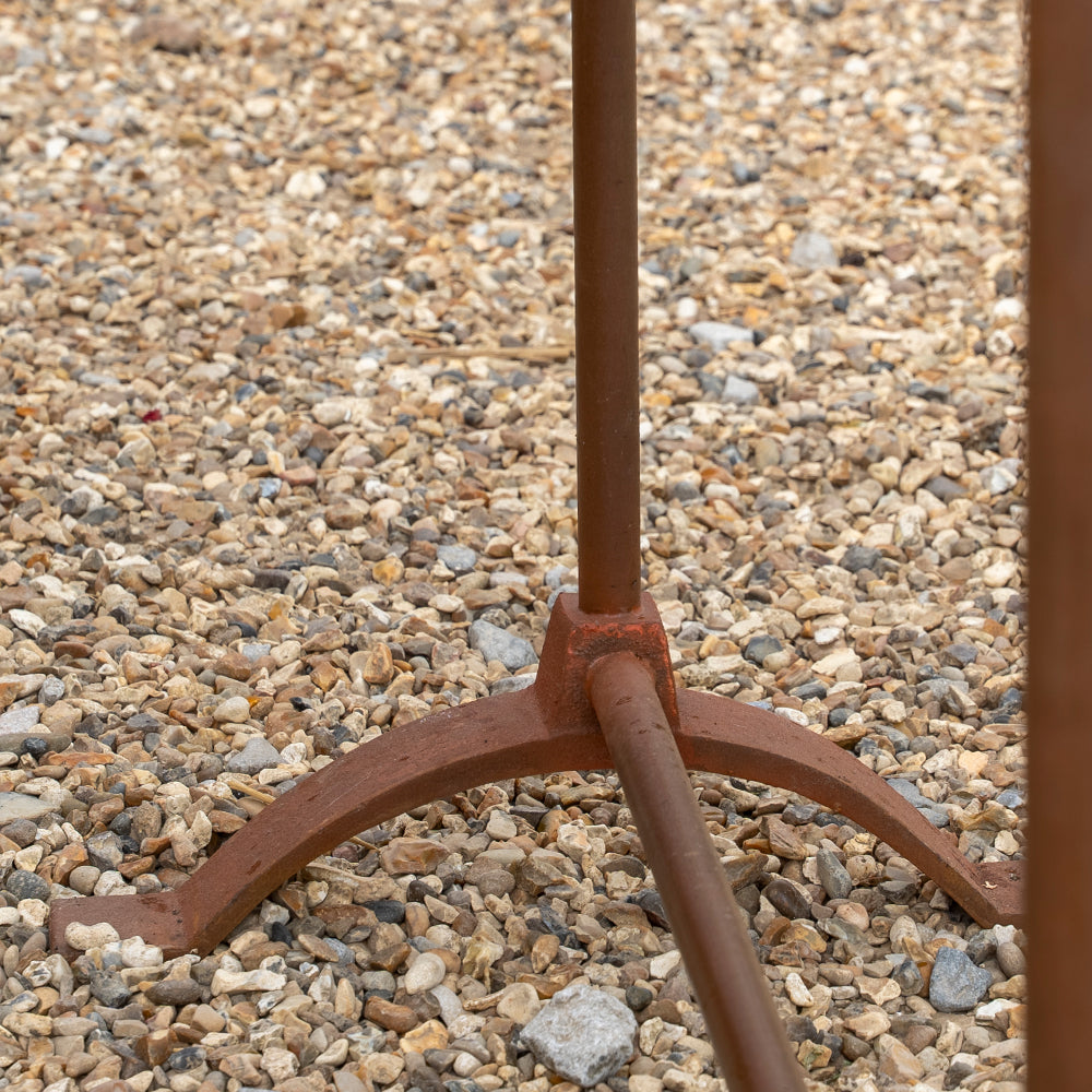 Heavy Duty Cast Iron Table Stands | Pair of Rustic Table Legs.