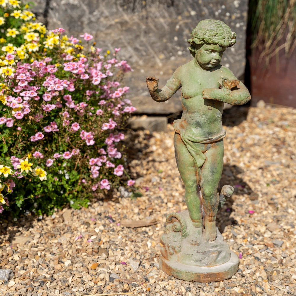 Ancient Greek Garden Statue.