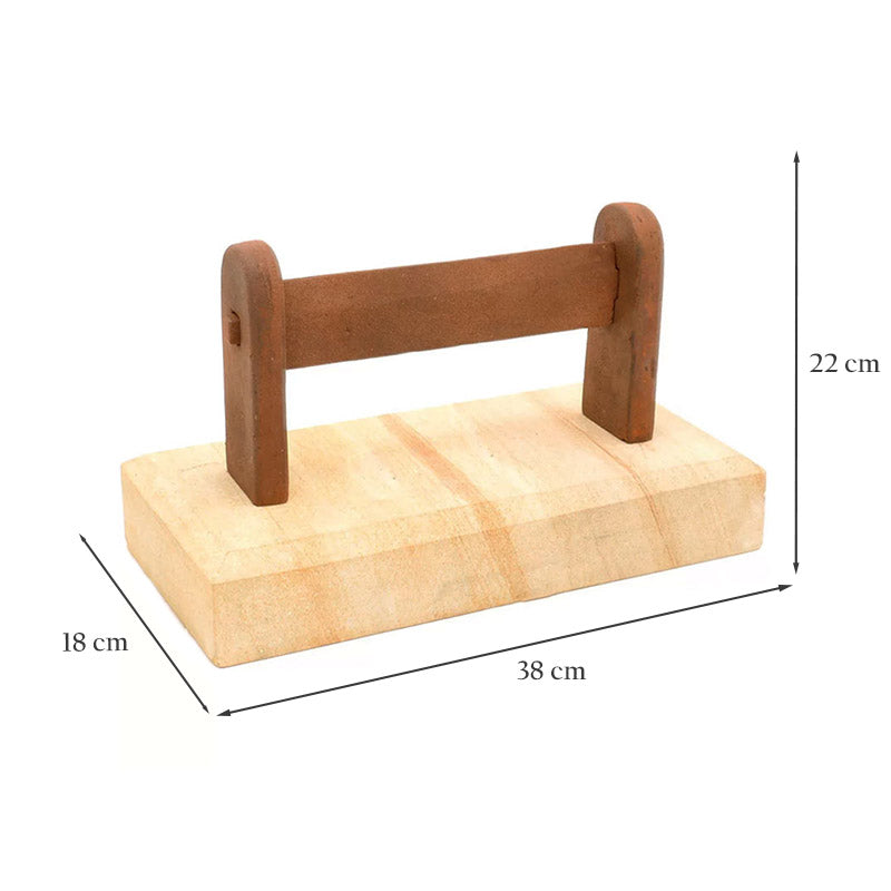 Victorian Inspired Sandstone Boot Scraper.