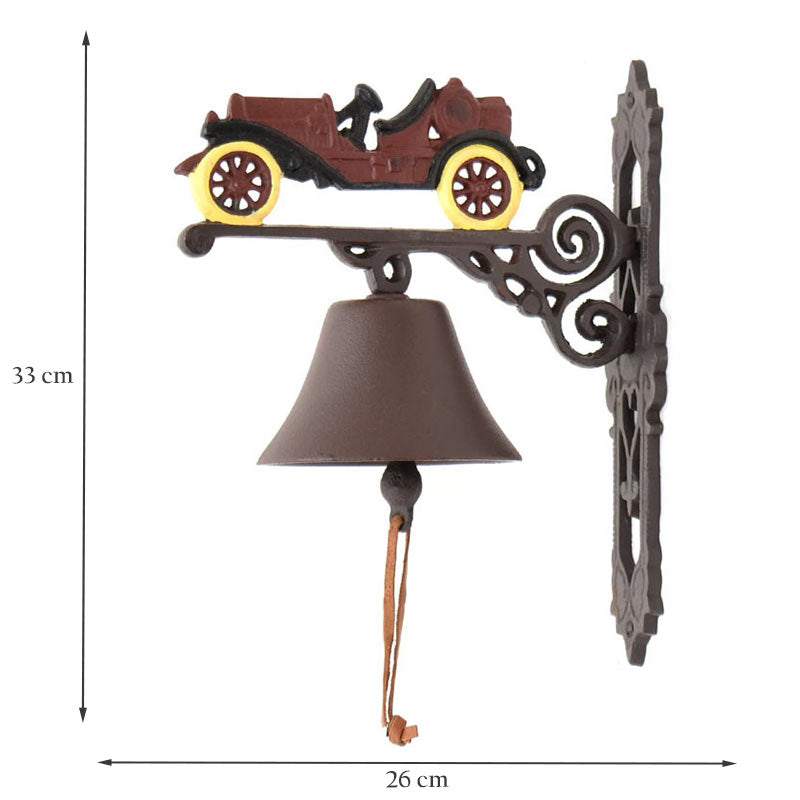 Wall Mounted Vintage Car Door Bell.