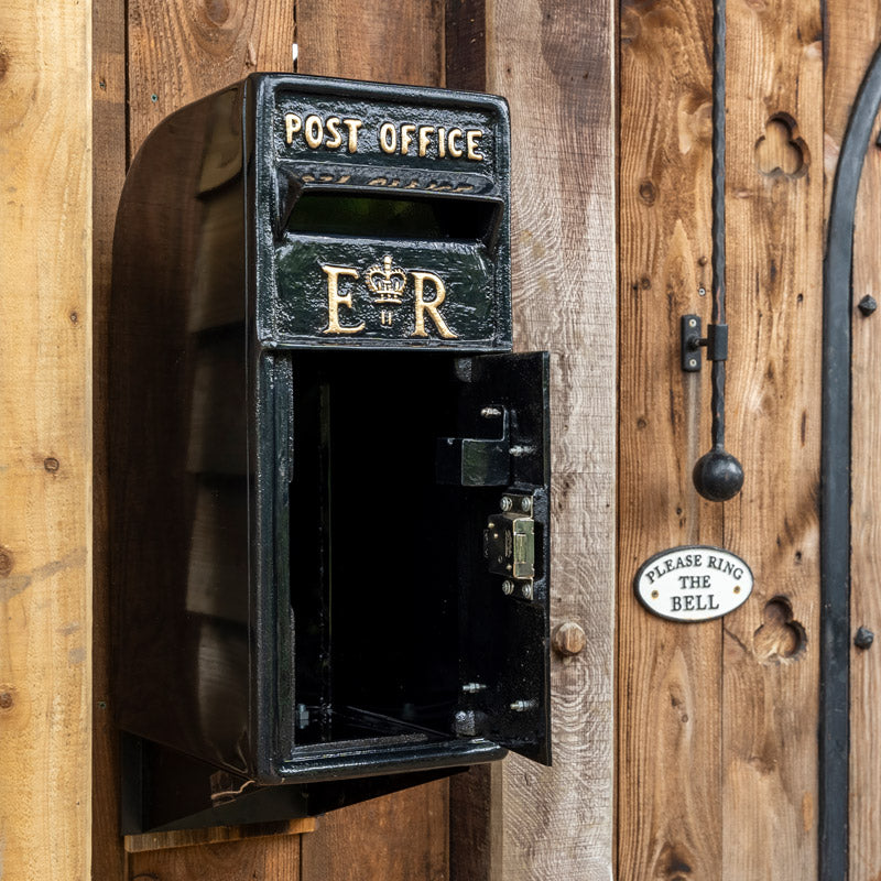 Elizabeth Regina Black ER Post Box.