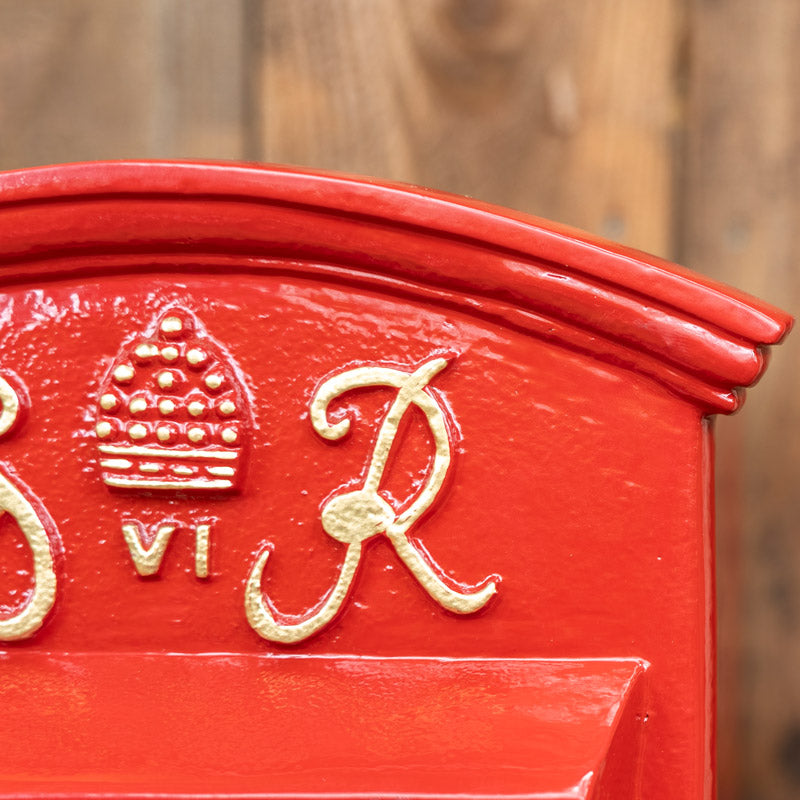 George Rex Red GR Post Box.