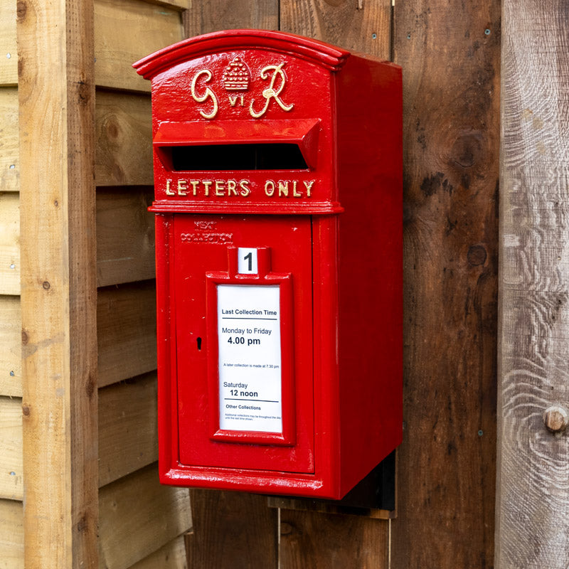 George Rex Red GR Post Box.