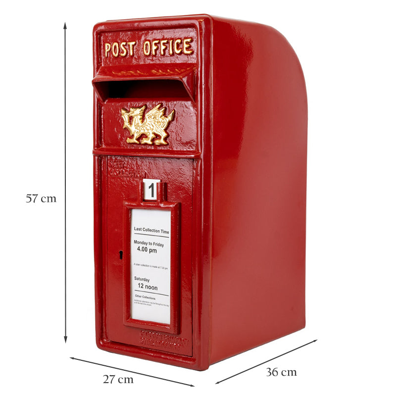 Welsh Red Post Box.