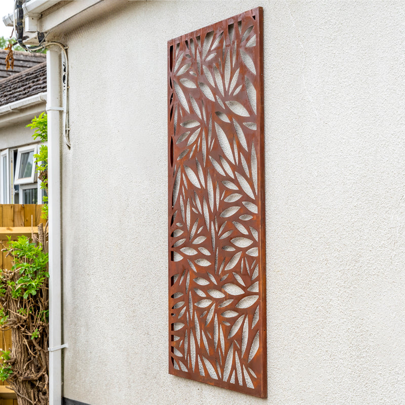 Petal Design Garden Screen Wall Art.