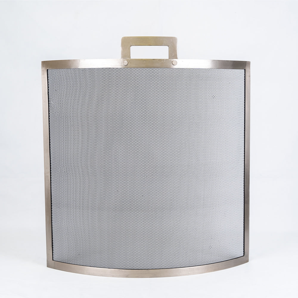 Curved Fire Screen / Fire Guard - 60cm.