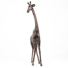 Metal Giraffe Sculpture.