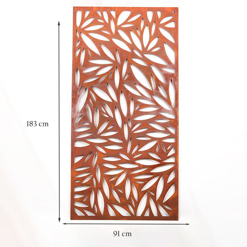 Petal Design Garden Screen Wall Art.