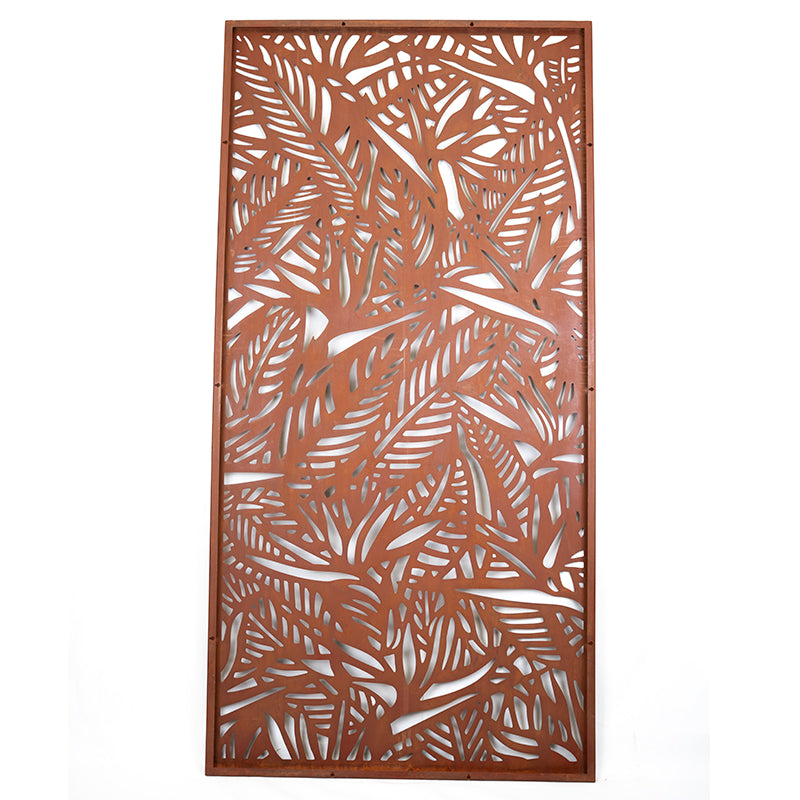 Birds of Paradise Design Garden Screen Wall Art.