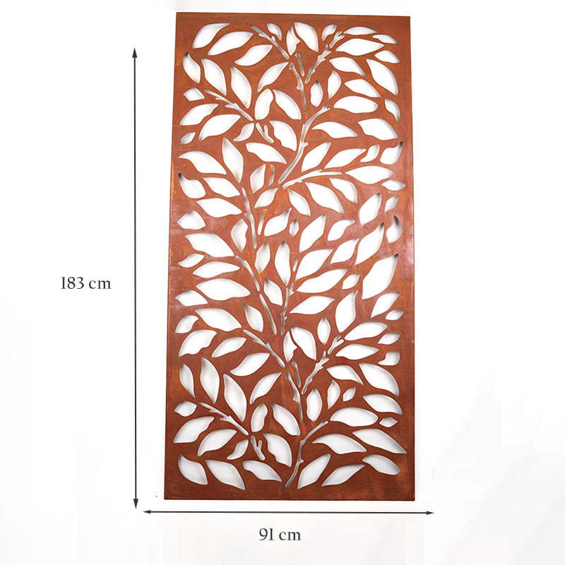 Leaves Design Garden Screen Wall Art.