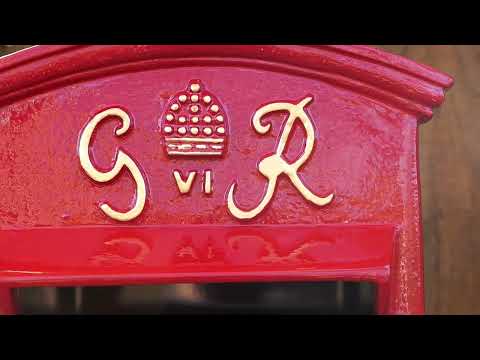 George Rex Red GR Post Box.